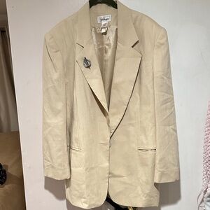 Worthington Cream Blazer